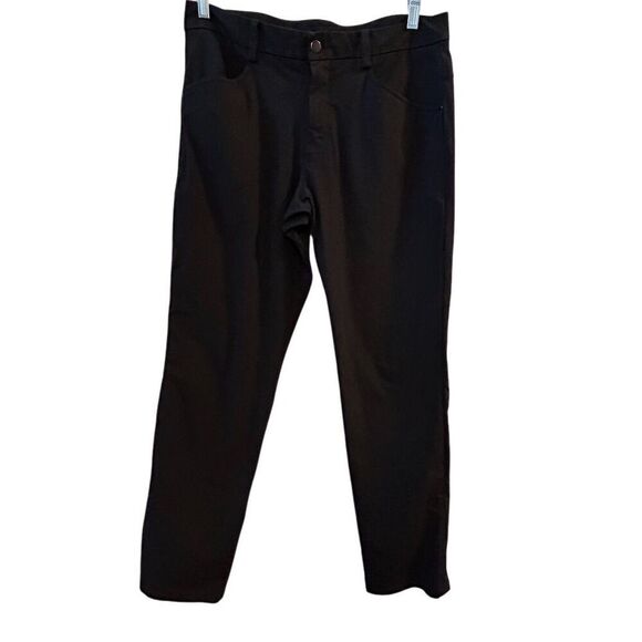 Lululemon Men's‎ Jogger Pants Black Size 36 Casual Straight Leg